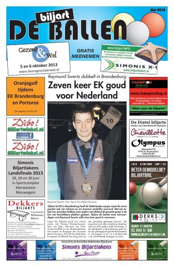 Mei 2013 - De Biljart Ballen