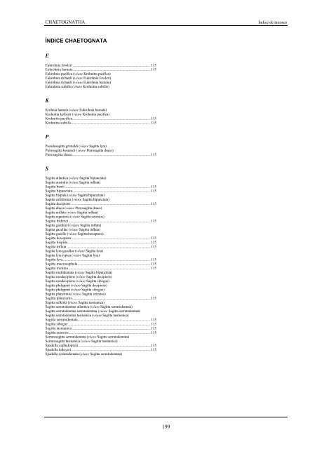 Lista de especies marinas de Canarias 2003. - Interreg Bionatura