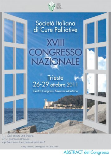 Abstract del Congresso - SICP