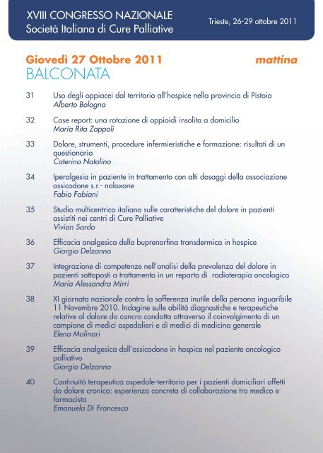 Abstract del Congresso - SICP