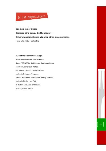 Textdokumentation - PDF (2 MB) - Seniortrainer und ...