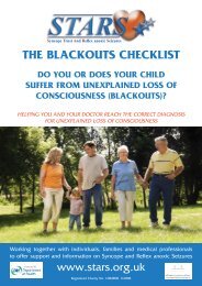 NEW STARS Blackout Checklist.indd - Arrhythmia Alliance