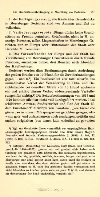 Die Grundstücksübertragung in Meersburg am Bodensee