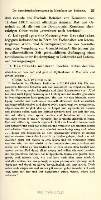 Die Grundstücksübertragung in Meersburg am Bodensee