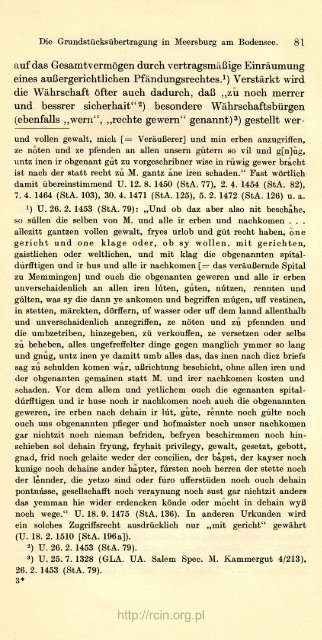 Die Grundstücksübertragung in Meersburg am Bodensee