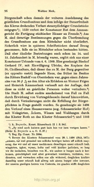 Die Grundstücksübertragung in Meersburg am Bodensee