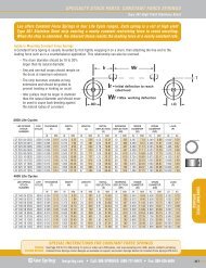 SPECIALTY STOCK PARTS: CONSTANT FORCE ... - Lee Spring