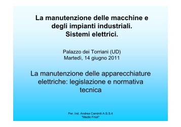 cei 11-27:2005-02 lavori su impianti elettrici - Confindustria Udine