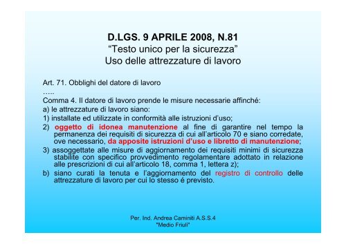 cei 11-27:2005-02 lavori su impianti elettrici - Confindustria Udine