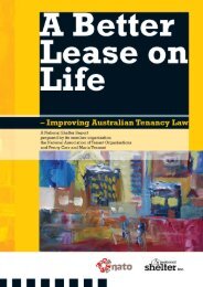 A Better Lease on Life - Tenants' Union of Qld