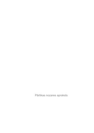 PÄrtikas nozares apraksts - Latvijas BrÄ«vo ArodbiedrÄ«bu SavienÄ«ba