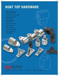 BOAT TOP HARDWARE - Morse Industries