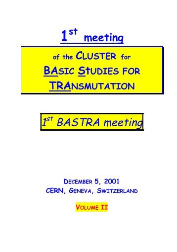 1 st BASTRA meeting - GSI  Webserver WWW-WIN