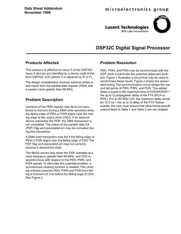 DSP32C Digital Signal Processor