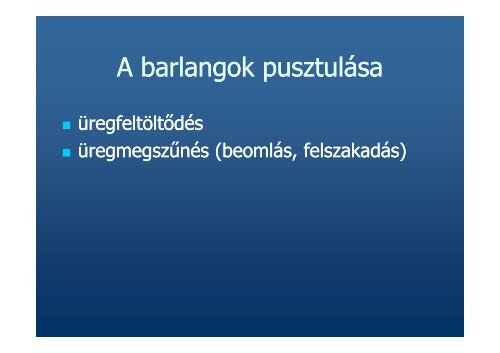 Ö „BARLANGFÖLDTAN”