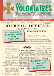 Le Journal Officiel de la France Libre - fncv.com