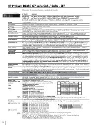 HP ProLiant DL380 G7 serie SAS / SATA - SFF - Sonda