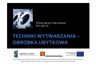 Techniki wytwarzania