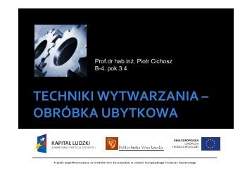 Techniki wytwarzania