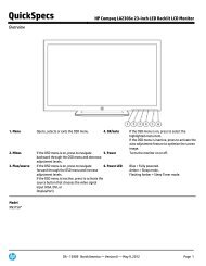 HP Compaq LA2306x 23-inch LED Backlit LCD Monitor