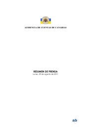 Los Corazones de Tejina ya - Audiencia de Cuentas de Canarias