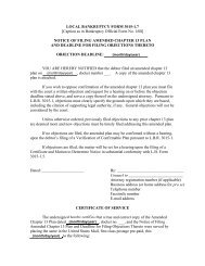 local bankruptcy form 3015-1.7 - notice of filing amended chapter 13 ...