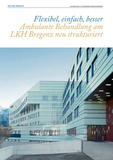 Hysterie oder sinnvolle Wachsamkeit? - Landeskrankenhaus Feldkirch