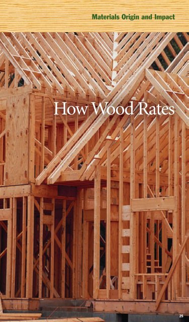 The Wood User's Guide to Green Building - California Redwood ...