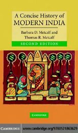 A Concise History of Modern India - Academy of the Punjab in North ...