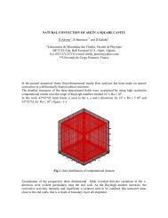 NATURAL CONVECTION OF AIR IN A SQUARE CAVITY D ... - ICHMT