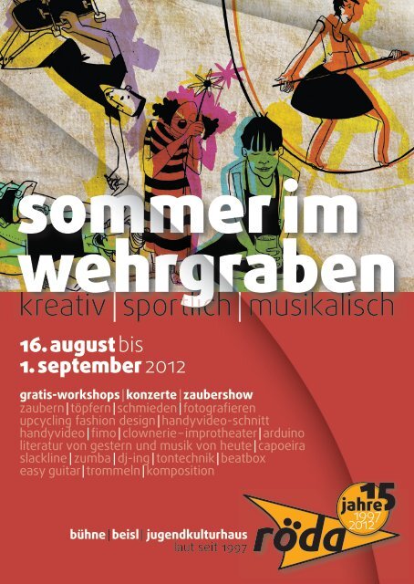 Programmheft sommer im wehrgraben 2012 - RÃ¶da