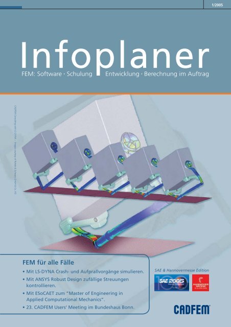 Infoplaner 1-2005 - CAD-FEM GmbH