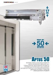 APTUS 50® APTUS 50® - IGV S.p.A.