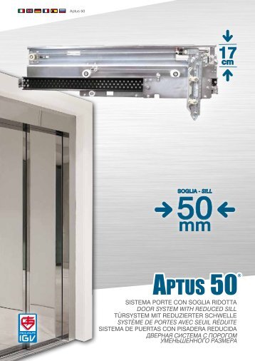 APTUS 50® APTUS 50® - IGV S.p.A.