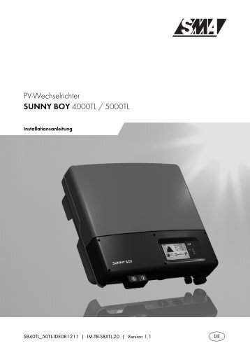 Sunny Boy 4000TL / 5000TL