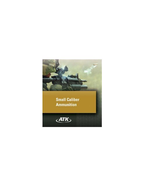 Catalogue - ATK Small Caliber Ammunition - NIOA LEM