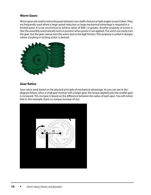 Gears, Chains, and Sprockets - VEX Robotics