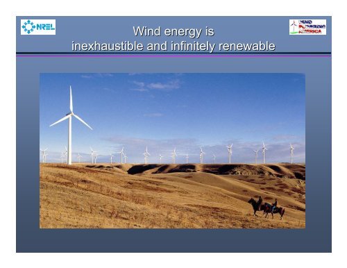 The $$ and Sense of Wind Energy - Noble Environmental Power