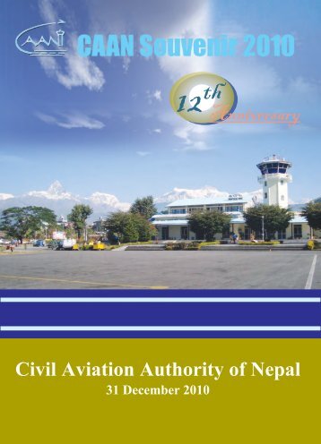 CAAN Souvenir 2010.FH10 - Civil Aviation Authority of Nepal