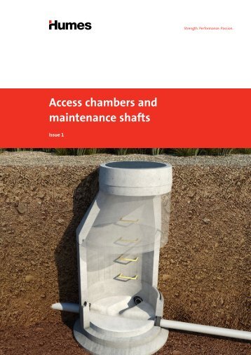 Access chambers and maintenance shafts brochure - Humes