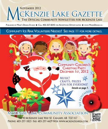 McKenzie Lake Gazette - Calgary Communities and Community ...