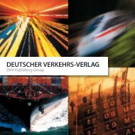 DEUTSCHER VERKEHRS-VERLAG - DVV Media Group Gmbh