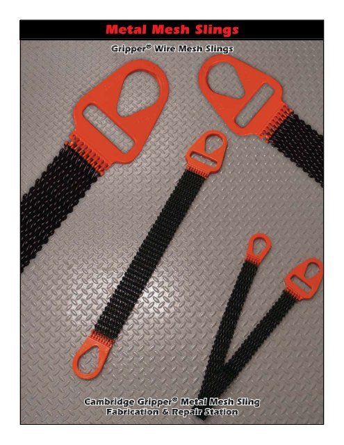 Metal Mesh Slings - Eoss.com