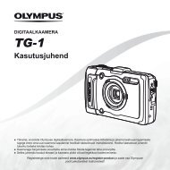 Kasutusjuhend TG-1 - Olympus