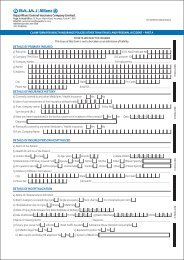 Health Insurance Claim Form Bajaj Allianz