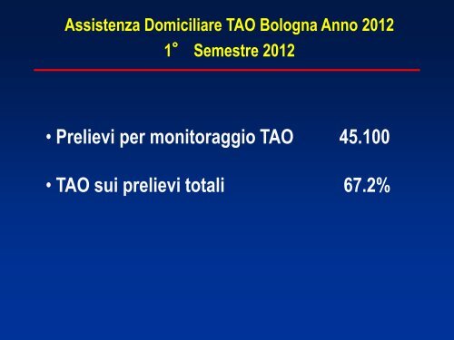 La gestione del paziente anziano con i NAO