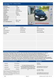 Volkswagen Polo 1.2 6.931 EUR - Autohaus Schmidt KG