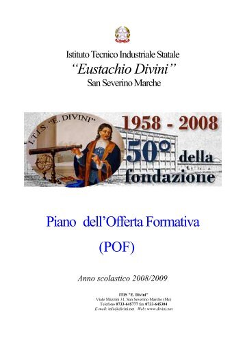 pof_itis_divini_2008_09 - pdf 348KB - ITIS E. Divini