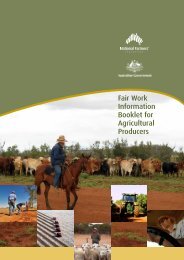 Fair Work Information Booklet for Agricultural Producers - National ...