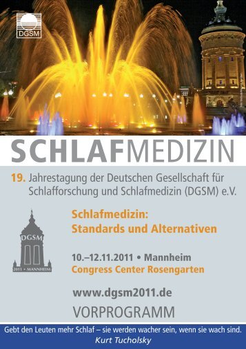 10. September 2011 • Potsdam Frühbucher-Deadline